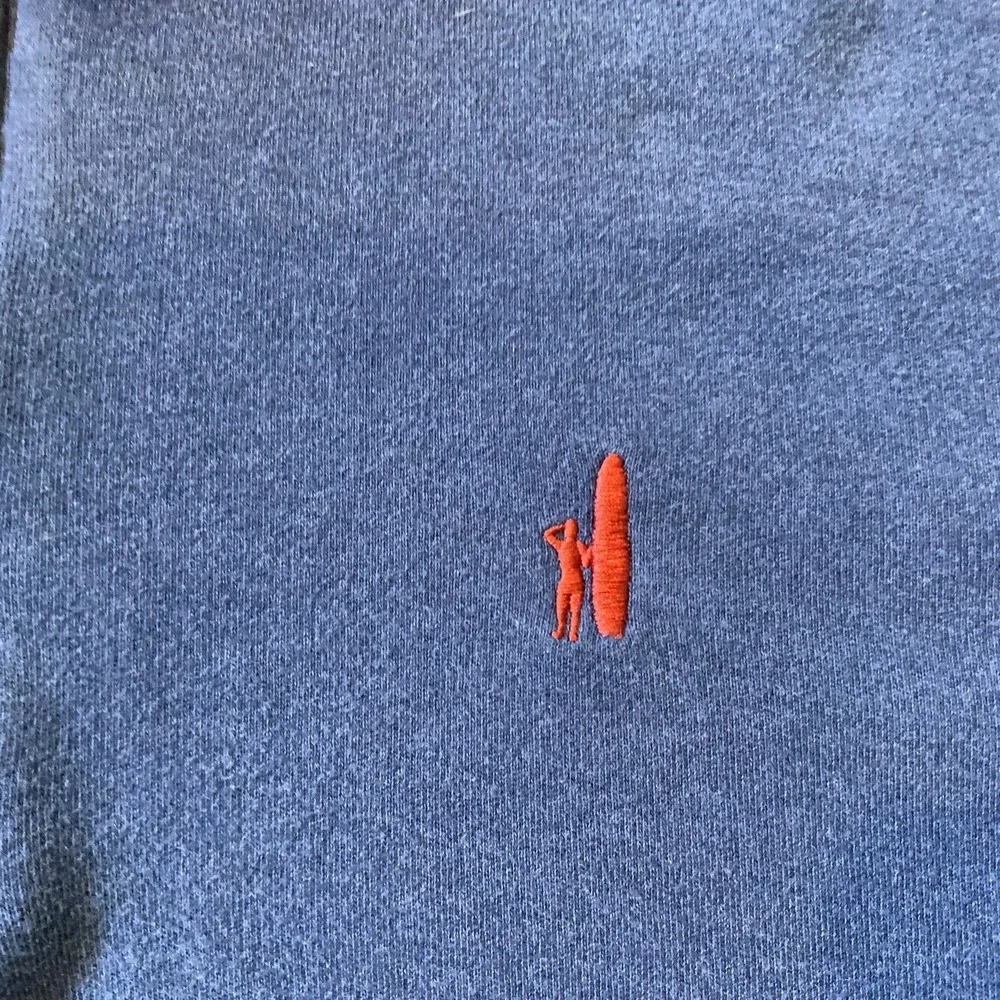 Johnnie-O Mens Quarter Zip Cotton‎ Sweater Size Large L Pullover EUC